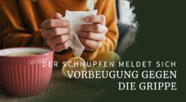 Vorbereitung auf die Grippesaison: wenn sich der Schnupfen meldet