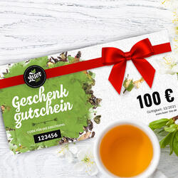 Geschenkgutschein im Wert von 100 Euro.