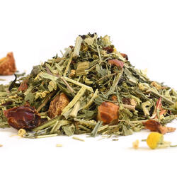 Brennnessel-Reinigung mit Sanddorn – Kräutertee